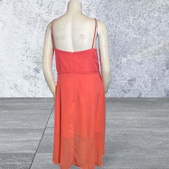 Unbranded Woman’s Coral Semi Formal Dress - Picture 4 of 4